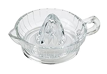 【中古】【39shop】【輸入品・未使用】HIC★Citrus Juicer Reamer with Handle and Pour Spout Heavyweight Glass 6.5-Inches x 3-Inches by HIC Harold Import Co.（新古品）｜アトリエ絵利奈