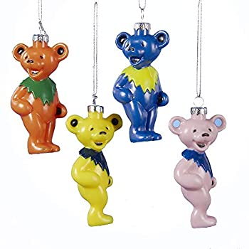 【中古】【インポート品・未当て嵌める】Kurt Adler Grateful Dead Dancing Bear Ornament 4/asstd. by Kurt Adler