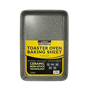 【中古】【輸入品・未使用】casaWare 9 x 6 x 0.75インチ トースターオーブン アルティメットシリーズ 商用重量 セラミック ノンスティックコーティング ベーキングパン 9 x