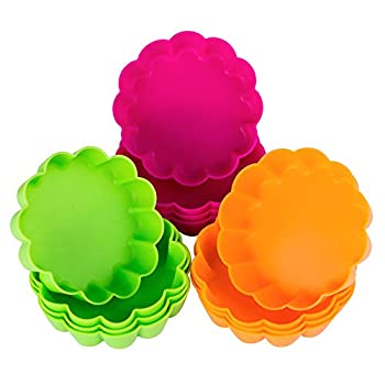 【中古】【輸入品・未使用】Webake 12 Pack Silicone Tart Moulds Mini Quiche Moulds 9,225円