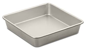 【中古】【輸入品・未使用】Cuisinart amb-9sck 9-inch Chef 'sクラシックテフロン加工の耐熱皿スクエアケーキパン 9-Inch ベージュ AMB-9SCKCH