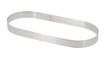【中古】【輸入品・未使用】De Buyer 3099.43?TartリングPerforated、シルバー