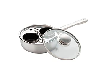 【中古】【39shop】【輸入品・未使用】ExcelSteel★エッグポーチャー 2カップ ステンレス 530.5（新古品）｜アトリエ絵利奈 11,218円