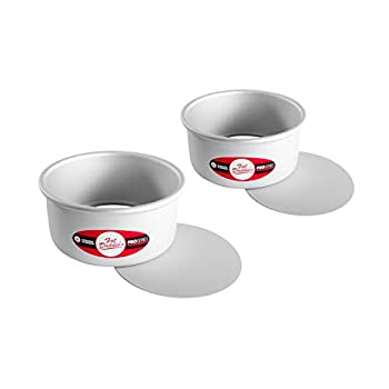 【中古】【39shop】【輸入品・未使用】Fat★Daddio's ラウンドチーズケーキパン 6 x 3 Inch Set of 2 シルバー（新古品）｜アトリエ絵利奈
