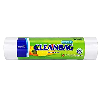 【中古】【輸入品・未使用】クリーンロールバッグ 35cm45cm500個入り HDPE BPAフリー クリーンバッグ 食品ハンドリング 安全