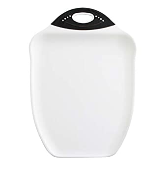 【中古】【39shop】【輸入品・未使用】Dexas★Chop & Scoop Cutting Board 9.5 by 13 inches White with Black Handle by Dexas(新古品)|アトリエ絵利奈