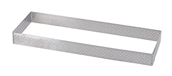 【中古】【輸入品・未使用】(2 CM) - De Buyer 3099.32 Valrhona Perforated Rectangle for Pastry 2 CM 11,376円