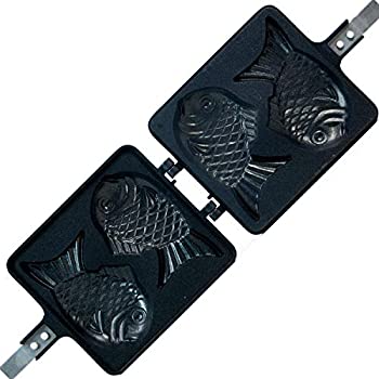 【中古】【輸入品・未使用】(Regular) - CookKing - Taiyaki Japanese Fish-shaped Pancake Double Pan
