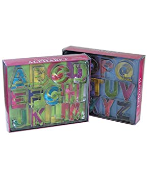 【中古】【39shop】【輸入品・未使用】クッキー型26個セット／アルファベット英字（大きなケース入り）（新古品）｜アトリエ絵利奈
