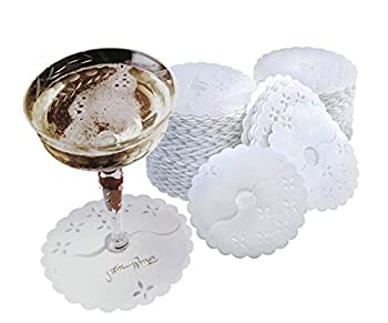 【中古】【輸入品・未使用】Regency Stem Wraps for the bases of stemmed glasses Bag of 125 Disposable Fabric Covers by Regency Wraps
