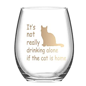 60 Off 中古 輸入品 未使用未開封 It S Not Really Drinking Alone If The Cat Is Home 脚なしワイングラス カップケーキワインソックスと栓抜き 猫ワイングラス 15オンス 女性 アトリエ絵利奈 最新コレックション Utrain Telkomuniversity Ac Id