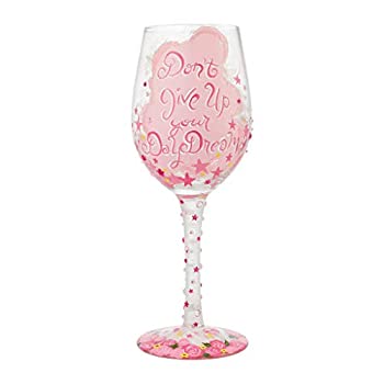 【中古】【インポート品・未当てはめる】Enesco Designs by Lolita Daydreams 手書き技術者ブドウ酒水呑み 15薬局衡オンス マルチ色合い