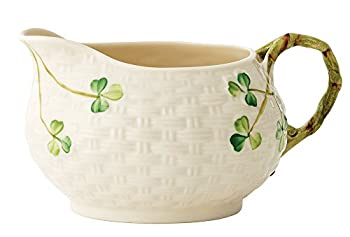 【中古】【輸入品・未使用】Belleek Group 0020 Shamrock Cream Jug 5.25-Inch White by Belleek Group