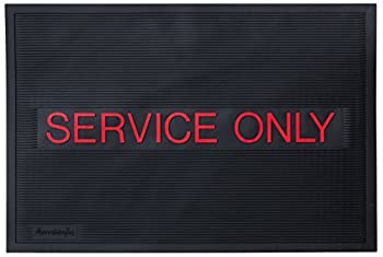 【中古】【輸入品・未使用】Service Only Extra Large Rectangular Bar Mat Spill Drip Mat -30cm x 46cm