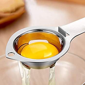 【中古】【39shop】【輸入品・未使用】Egg★Separator Egg Yolkホワイトフィルタ食品グレードEgg Dividerステンレススチール卵ふるいキッチンガジェットクッキング/ベイカーツールEgg E（新古品）｜アトリエ絵利奈