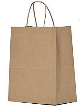 【中古】【39shop】【輸入品・未使用】クラフト紙バッグ★10&times;5&times;13インチ 100枚 クラフトショッピングバッグ ペーパーギフトバッグ 小売り店バッグ リサイクルバルク紙バッグ ブラウン（新古品）｜アトリエ絵利奈 11,692円