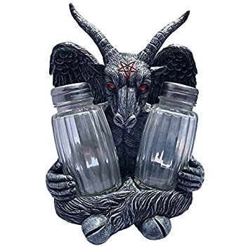 【中古】【39shop】【輸入品・未使用】Kreepsville★666 ヤギヘッド バフォメット 塩コショウシェイカー(新古品)|アトリエ絵利奈