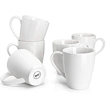 【中古】【39shop】【輸入品・未使用】Sweese★601.001 磁器マグ - 16オンス コーヒー 紅茶 ココア用 6個セット ホワイト(新古品)|アトリエ絵利奈