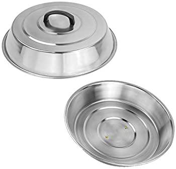 【中古】【輸入品・未使用】BBQアクセサリー 12インチ ラウンドステンレススチール ベースティングカバー チーズメルティングドームとスチームカバー ブラックストーンキャ