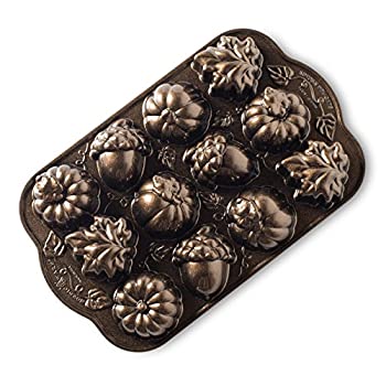 【中古】【輸入品・未使用】Nordic Ware Autumn Delights Cakelette Pan