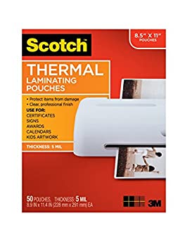 【中古】【39shop】【輸入品・未使用】Scotch★Thermal Laminating Pouches 8.9 x 11.4-Inches 5 mil thick (TP5854-50) by Scotch(新古品)|アトリエ絵利奈