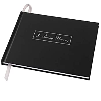 【中古】【39shop】【輸入品・未使用】Funeralゲストブック9?"★x7?" (ブラック)（新古品）｜アトリエ絵利奈
