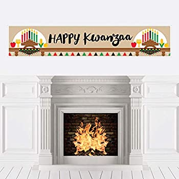 【中古】【輸入品・未使用】Happy Kwanzaa ビッグドット ハッピー ハッピー ハッピー パーティー 装飾 パーティー バナー