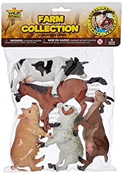 【中古】【インポート品・未当て嵌める】Wild Republic 22糎 Playset Farm (5 Pieces)