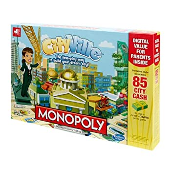 【中古】【インポート品・未当て嵌める】Monopoly Cityville Board Game