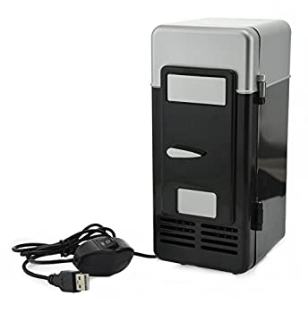 【中古】【インポート品・未当て嵌める】ThreeH ミニ赤いこと USB電気冷蔵庫冷房装置 飲み料ドリンク缶冷房装置/ウォーマー 万覚え帳マイコン パソコン用 黒いこと H-UF05黒いこと