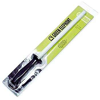 【中古】【輸入品・未使用】Green Elephant Knife Sharpening Rod Lightweight & Highly Durable Ceramic Honing Steel 11 Inch