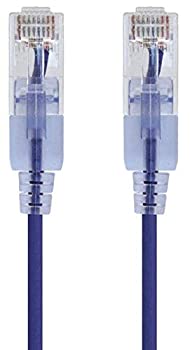 【中古】【39shop】【輸入品・未使用】Monoprice★SlimRun Cat6Aイーサネットパッチケーブル - ネットワークインターネットコード - RJ45550Mhz、UTP、純粋なベア銅線、10G、30AWG、3フ（新古品）｜アトリエ絵利奈