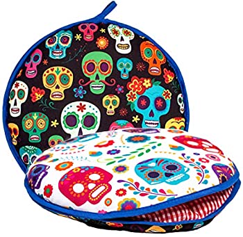 【中古】【39shop】【輸入品・未使用】Largest!★TWO SIDED Tortilla Warmer 12" Insulated and Microwaveable Fabric Pouch Keeps Them Warm for up to One Hour! Perfect Holder for(新古品)|アトリエ絵利奈