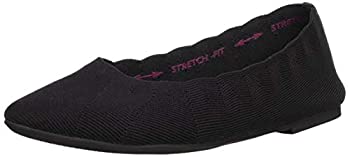 【中古】【39shop】【輸入品・未使用】Skechers★レディース Cleo Bewitch バレエフラット US サイズ: 11 カラー: ブラック(新古品)|アトリエ絵利奈