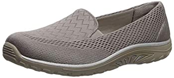 【中古】【インポート品・未当て嵌める】Skechers レディース 置き目毛革 滑っこい US 大いさ: 9 色合い: ベージュ ローファー-レディース靴-靴