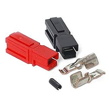【中古】【39shop】【輸入品・未使用】45?Amp★Unassembledレッド/ブラックAnderson PowerpoleコネクタComplete withロールピン( 10セット)（新古品）｜アトリエ絵利奈