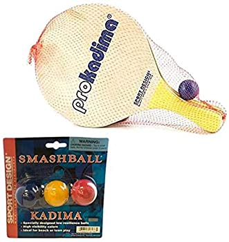 【中古】【輸入品・未使用】Pro Kadima Paddle Set Plus Replacement Smash Balls Bundle