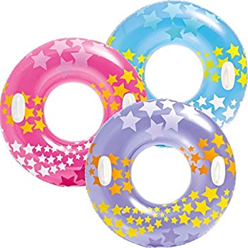 【中古】【輸入品・未使用】3 Pack Intex Stargaze 36 Swim Tubes with Handles