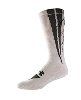 【中古】【インポート品・未当て嵌める】Under Armour UA Ignite Sublimated Crew Socks Large White
