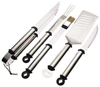 【中古】【輸入品・未使用】BR 5 Piece Grill Tool Set