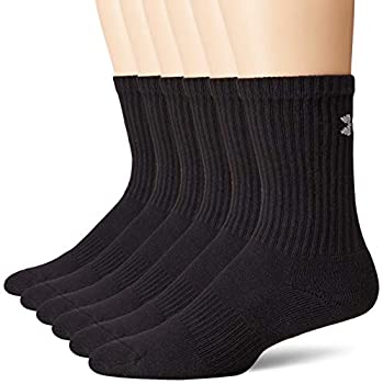 【中古】【輸入品・未使用】Under Armour クルーソックス UA Charged Cotton 2.0