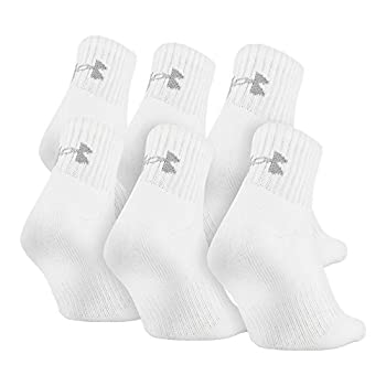 【中古】【輸入品・未使用】Under Armour UA チャージドコットン 2.0 クォーター-6パック LG ホワイト