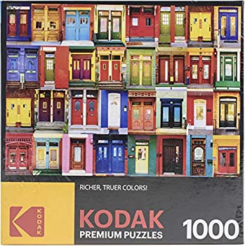 【中古】【輸入品・未使用】KODAK プレミアムパズル カラフル モントリオールドア ジグソーパズル マルチカラー