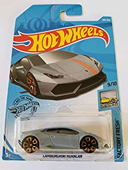 【中古】【輸入品・未使用】Hot Wheels 2019 Factory Fresh Huracan 245/250 Gray