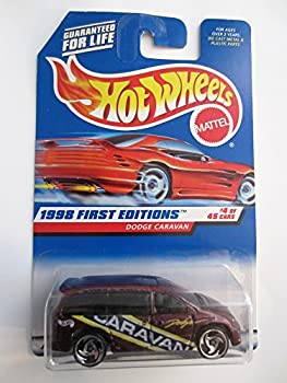 【中古】【輸入品・未使用】Mattel Hot Wheels 1998 First Editions 1:64 Scale Purple Dodge Caravan Die Cast Car #004