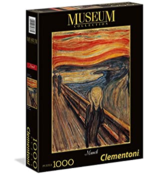 【中古】【39shop】【輸入品・未使用】1000ピース★ジグソーパズル Clementoni ムンク 悲鳴 Munch: The scream 50&times;69cm 39377（新古品）｜アトリエ絵利奈