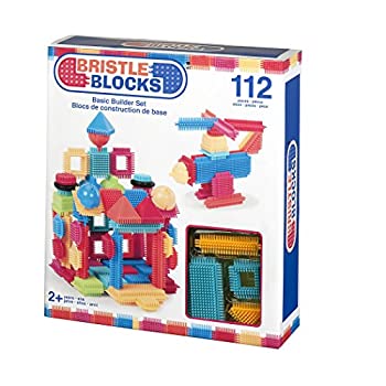 【中古】【輸入品・未使用】Bristle Blocks ペタペタブロックベーシックBOX (112ピース) 3091Z 正規品
