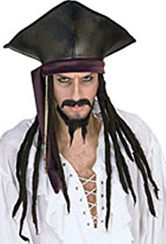 【中古】【輸入品・未使用】海賊 帽子with髪 パイレーツ・オブ・カリビアン風画像