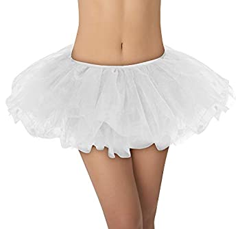 【中古】【39shop】【輸入品・未使用】(White)★- Party Ready Team Spirit Wacky Tutu Accessory White fabric(新古品)|アトリエ絵利奈
