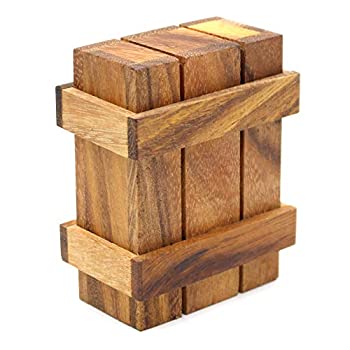 【中古】【39shop】【輸入品・未使用】BSIRI★The Magic Box Money Gift Puzzle Brain Teaser Wood Box（新古品）｜アトリエ絵利奈